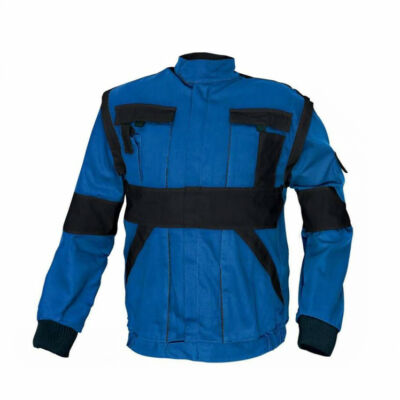 MAX kabát 260 g/m2 kék/fekete 68