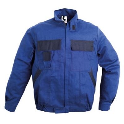 C-Plus kék kabát,100% pamut 250gr 46